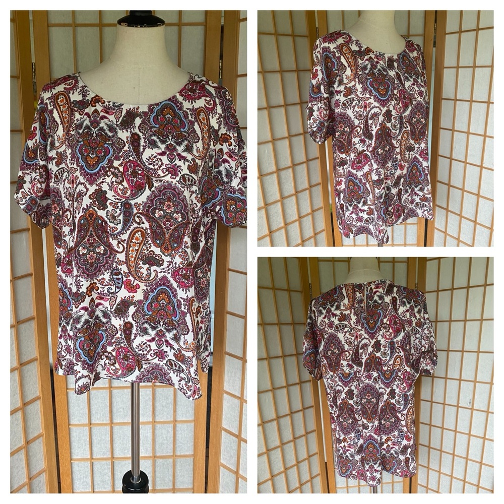 DR2 Paisley Print Too SZ L